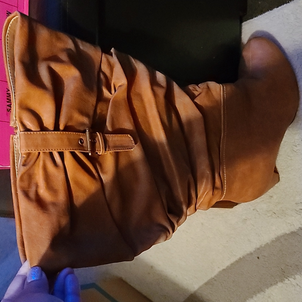 Torrid Cognac Slouch Boot